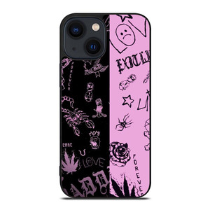 LIL PEEP TATTOO COLLAGE iPhone 14 Plus Case
