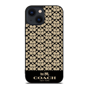 LOGO COACH NEW YORK iPhone 14 Plus Case LOGO COACH NEW YORK iPhone 14 Plus Case