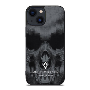 MARCELO BURLON SKULL LOGO iPhone 14 Plus Case