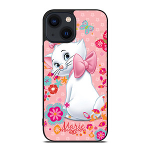 MARIE THE ARISTOCATS CAT FLOWER DISNEY iPhone 14 Plus Case
