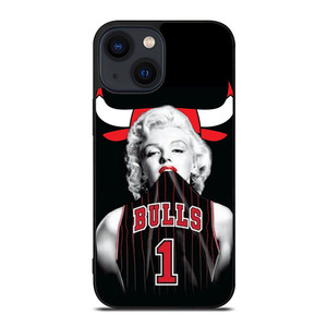 MARILYN MONROE CHICAGO BULLS NBA iPhone 14 Plus Case