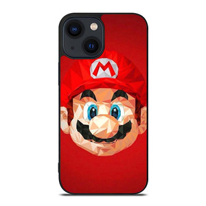 MARIO BROS CLIPART HEAD iPhone 14 Plus Case