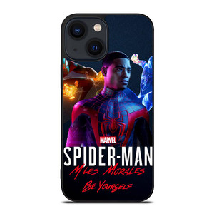 MARVEL SPIDERMAN MILES MORALES POSTER iPhone 14 Plus Case MARVEL SPIDERMAN MILES MORALES POSTER iPhone 14 Plus Case