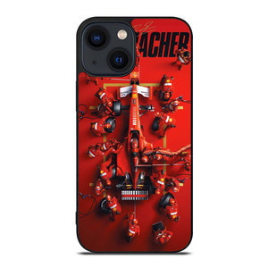 MICHAEL SCHUMACHER PIT STOP iPhone 14 Plus Case
