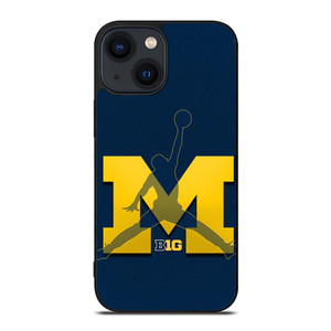 MICHIGAN WOLVERINES AIR JORDAN iPhone 14 Plus Case