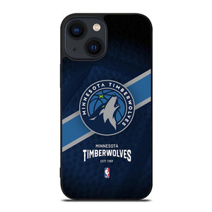 MINNESOTA TIMBERWOLVES NBA TEAM iPhone 14 Plus Case