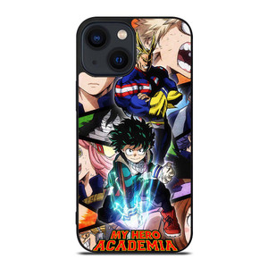 MY HERO ACADEMIA ANIME COVER iPhone 14 Plus Case MY HERO ACADEMIA ANIME COVER iPhone 14 Plus Case