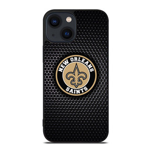 NEW ORLEANS SAINTS METAL BADGE iPhone 14 Plus Case