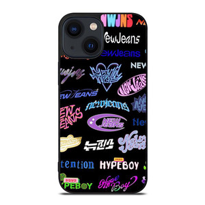 NEWJEANS STICKER COLLAGE iPhone 14 Plus Case
