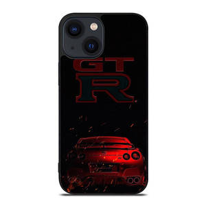 NISSAN GTR RED LOGO iPhone 14 Plus Case NISSAN GTR RED LOGO iPhone 14 Plus Case