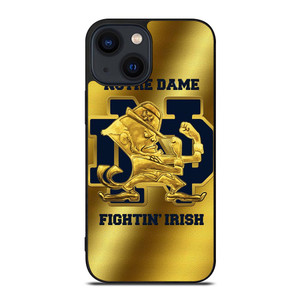 NOTRE DAME GOLD EMBLEM iPhone 14 Plus Case
