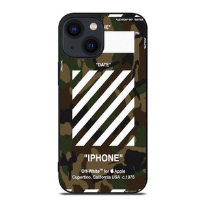 OFF WHITE CAMO ARMY iPhone 14 Plus Case OFF WHITE CAMO ARMY iPhone 14 Plus Case