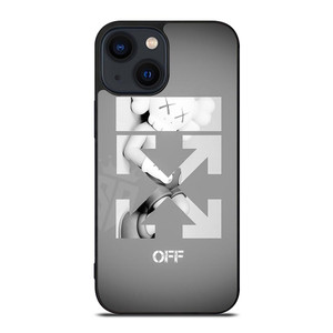 OFF WHITE KAWS iPhone 14 Plus Case