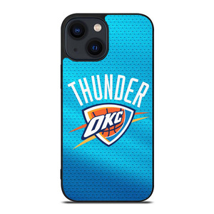OKLAHOMA CITY THUNDER OKC SYMBOL iPhone 14 Plus Case OKLAHOMA CITY THUNDER OKC SYMBOL iPhone 14 Plus Case