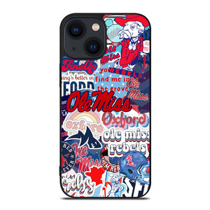 OLE MISS BASEBALL COLLAGE iPhone 14 Plus Case