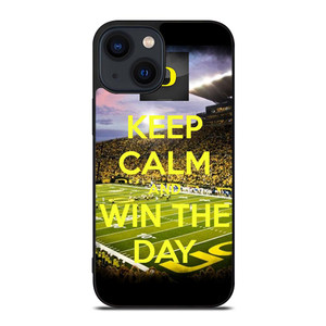 OREGON DUCKS WIN THE DAY iPhone 14 Plus Case OREGON DUCKS WIN THE DAY iPhone 14 Plus Case
