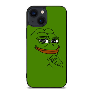 PEPE THE FROG CARTOON iPhone 14 Plus Case PEPE THE FROG CARTOON iPhone 14 Plus Case