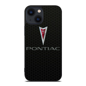 PONTIAC AUTOMOBILE LOGO METAL iPhone 14 Plus Case PONTIAC AUTOMOBILE LOGO METAL iPhone 14 Plus Case