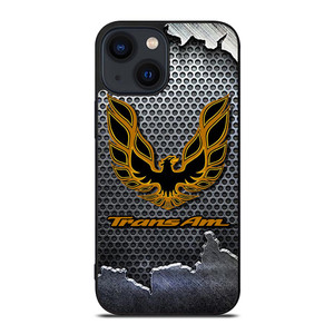 PONTIAC TRANS AM FIREBIRD METAL LOGO 2 iPhone 14 Plus Case