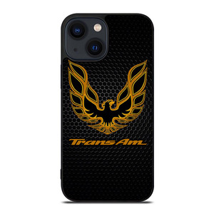 PONTIAC TRANS AM FIREBIRD METAL LOGO iPhone 14 Plus Case