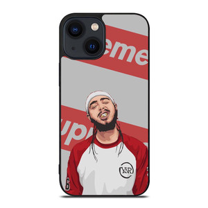 POST MALONE SUPREME iPhone 14 Plus Case