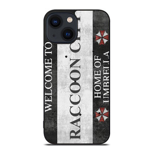 RACCOON CITY RESIDENT EVIL SIGN iPhone 14 Plus Case