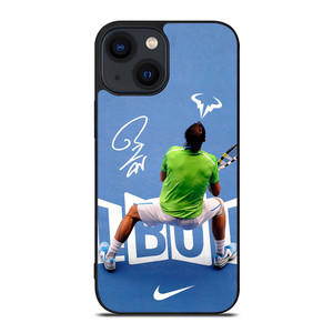 RAFAEL NADAL NIKE SIGNATURE LOGO iPhone 14 Plus Case