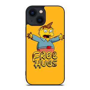 RALPH WIGGUM THE SIMPSONS FREE HUG iPhone 14 Plus Case RALPH WIGGUM THE SIMPSONS FREE HUG iPhone 14 Plus Case