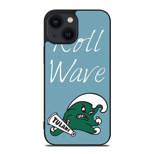 ROLL WAVE TULANE UNIVERSITY iPhone 14 Plus Case