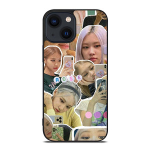 ROSE BLACKPINK AESTHETIC COLLAGE iPhone 14 Plus Case ROSE BLACKPINK AESTHETIC COLLAGE iPhone 14 Plus Case