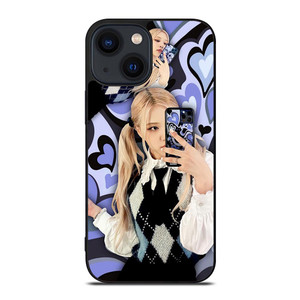ROSE BLACKPINK LOVE VIOLET iPhone 14 Plus Case ROSE BLACKPINK LOVE VIOLET iPhone 14 Plus Case