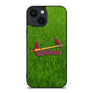 SAINT LOUIS CARDINALS GRASS LOGO iPhone 14 Plus Case SAINT LOUIS CARDINALS GRASS LOGO iPhone 14 Plus Case