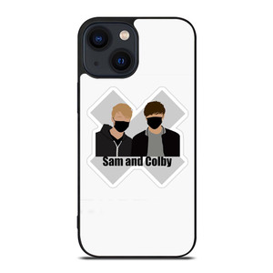 SAM AND COLBY XPLR ARTWORK iPhone 14 Plus Case SAM AND COLBY XPLR ARTWORK iPhone 14 Plus Case
