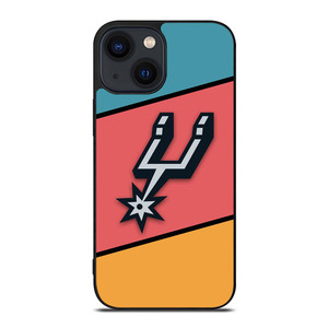 SAN ANTONIO SPURS COLORFUL LOGO iPhone 14 Plus Case SAN ANTONIO SPURS COLORFUL LOGO iPhone 14 Plus Case