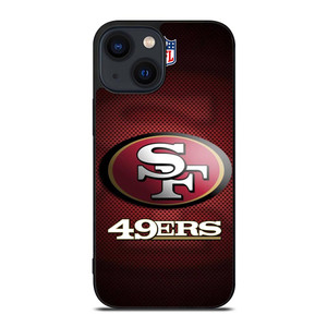 SAN FRANCISCO 49ERS LOGO FOOTBALL iPhone 14 Plus Case