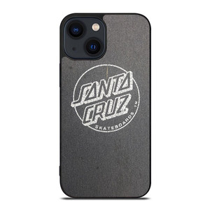 SANTA CRUZ SKATEBOARD LOGO ASPHALT iPhone 14 Plus Case