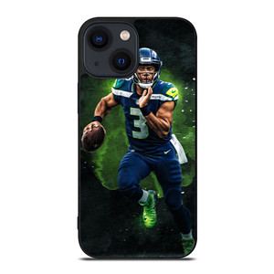 SEATTLE SEAHAWKS RUSSELL WILSON NFL iPhone 14 Plus Case