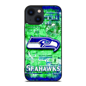 SEATTLE SEAHAWKS SKIN iPhone 14 Plus Case