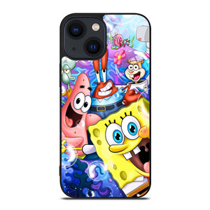 SPONGEBOB AND FRIEND BUBLE iPhone 14 Plus Case