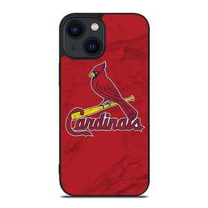 ST LOUIS CARDINALS MARBLE iPhone 14 Plus Case