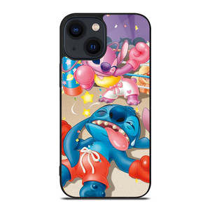 STITCH AND GIRLFRIEND BOXING iPhone 14 Plus Case STITCH AND GIRLFRIEND BOXING iPhone 14 Plus Case