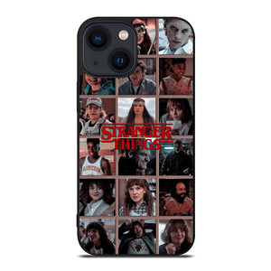 STRANGER THINGS ALL CHARACTER iPhone 14 Plus Case