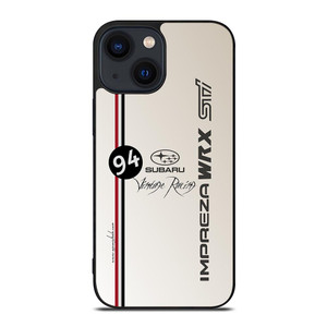 SUBARUWRX STI VINTAGE CAR iPhone 14 Plus Case SUBARUWRX STI VINTAGE CAR iPhone 14 Plus Case