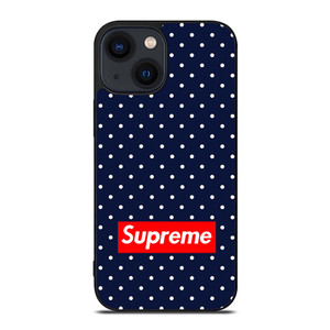 SUPREME FLORAL POLKADOTS iPhone 14 Plus Case