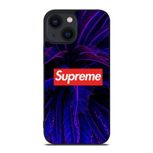SUPREME GLOWING PALM TREE iPhone 14 Plus Case SUPREME GLOWING PALM TREE iPhone 14 Plus Case