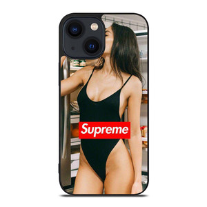 SUPREME LOGO SUMMER DRINKING iPhone 14 Plus Case