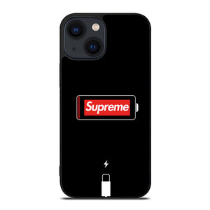 SUPREME PHONE LOW BATTERY iPhone 14 Plus Case SUPREME PHONE LOW BATTERY iPhone 14 Plus Case