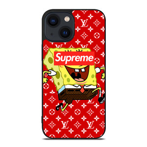 SUPREME SPONGEBOB iPhone 14 Plus Case