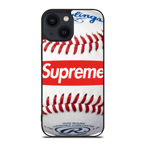 SUPREME X RAWLINGS BASEBALL iPhone 14 Plus Case SUPREME X RAWLINGS BASEBALL iPhone 14 Plus Case