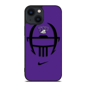 TCU HORNED FROGS FOOTBALL NIKE iPhone 14 Plus Case TCU HORNED FROGS FOOTBALL NIKE iPhone 14 Plus Case